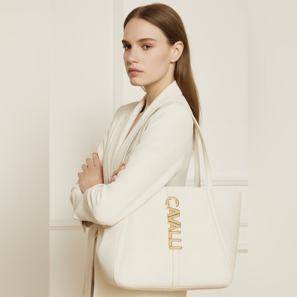 Roberto Cavalli Class Sandra Shopper tote bag